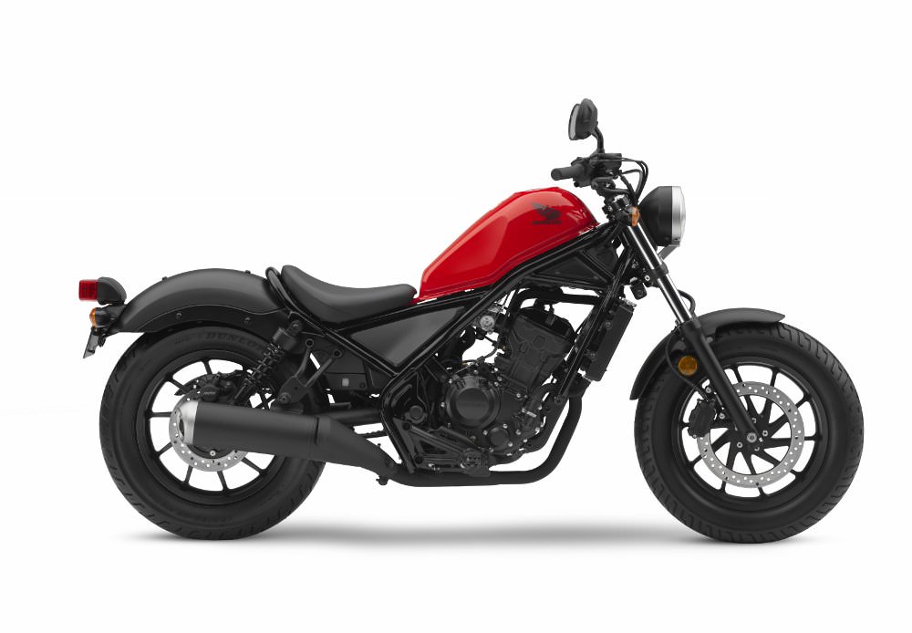 All New 2017 Honda Rebel 300 500 Motorcycles New Models