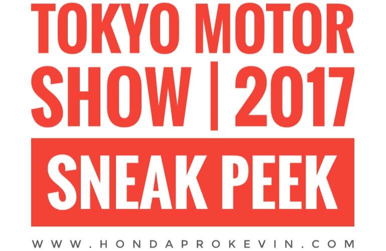 Sneak Peek 2018 Honda Motorcycles And Cars 2017 Tokyo Motor Show