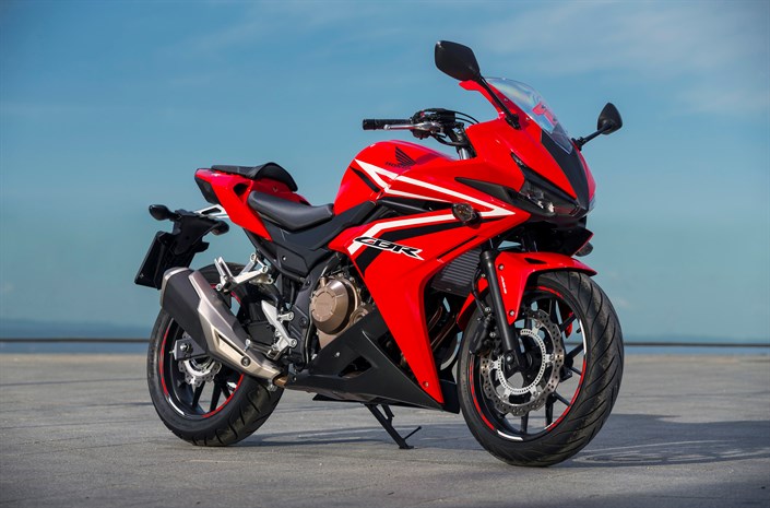 The CBR500R offers all-new styling for 2016 that keeps it... 