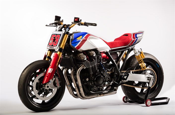 Insane Custom 17 Honda Cb1100 Tr Concept Motorcycle Unveiled At Eicma 16 Honda Pro Kevin