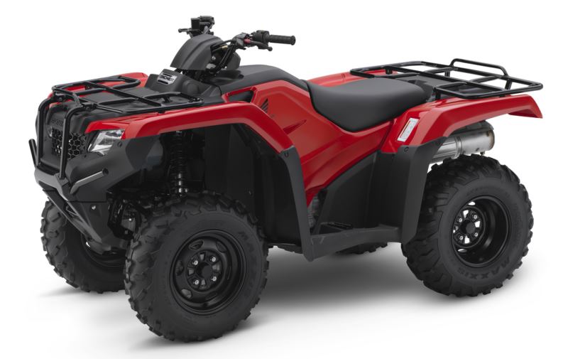 2018 Honda Rancher 420 2x4 ATV Review of Specs - TRX420TM1J Red