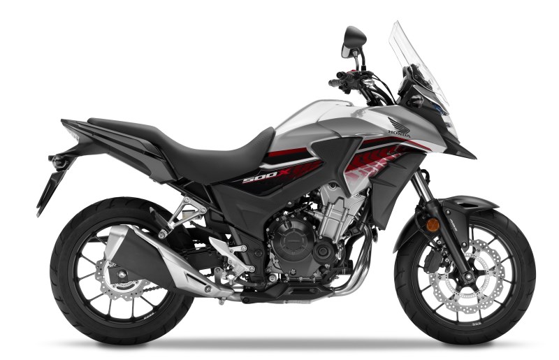 2018 Honda CB500X Review / Specs: Price, HP & TQ Performance, MPG, Colors, Accessories | CB 500 X Adventure Motorcycle / Bike - Force Silver Metallic