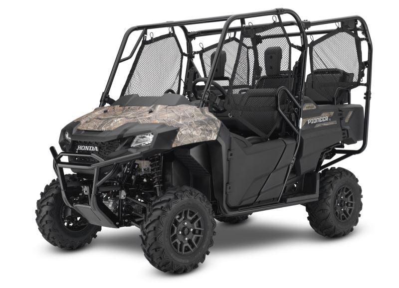 2018 Honda Pioneer 700-4 Deluxe Review / Specs - 4-Seater Side by Side / UTV / SxS Utility Vehicle (SXS700M4D / SXS700M4DJ)