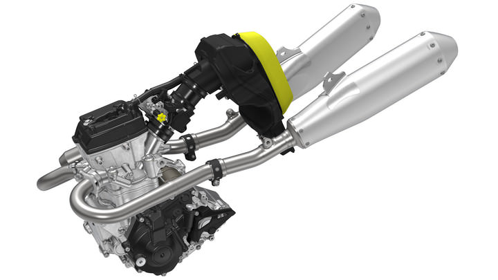 2019 Honda CRF250R DOHC Engine Details / Cutaway Pictures - Horsepower / Torque Performance Increase + Exhaust Header