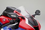 2021 Honda CBR1000RR-R Fireblade SP high wind screen accessory installed