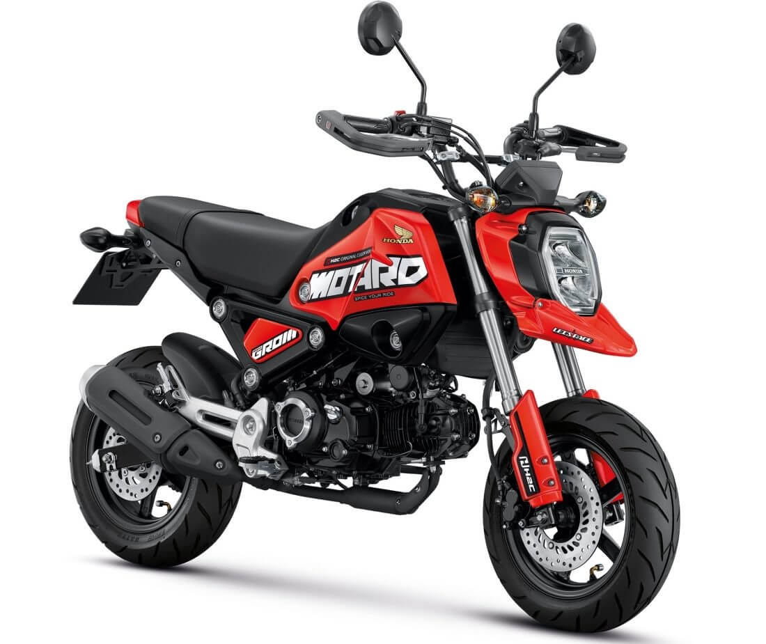 Custom 2021 Honda Grom 125 HRC Race Bike Performance Parts Released!