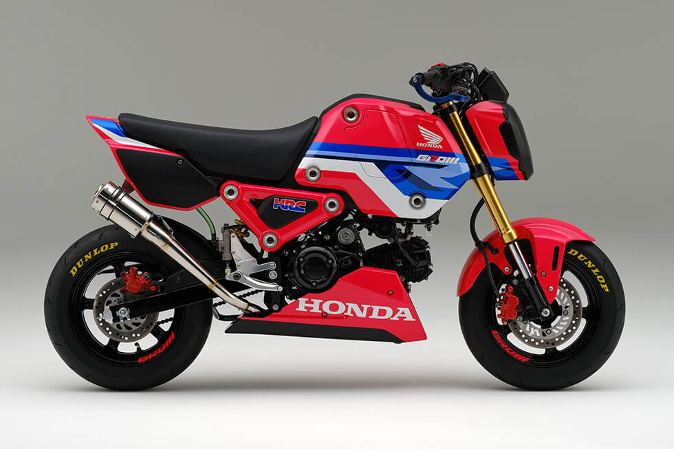 Custom 2021 Honda Grom 125 HRC  Exhaust | Race Bike / Motorcycle | MSX125
