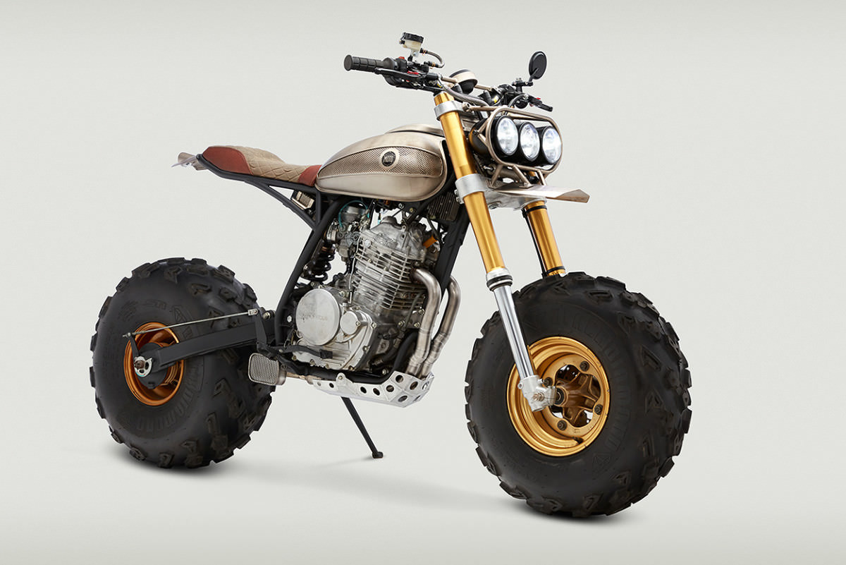 Custom Honda XR650L Motorcycle / Bike - Adventure Dual Sport + Fat Cat