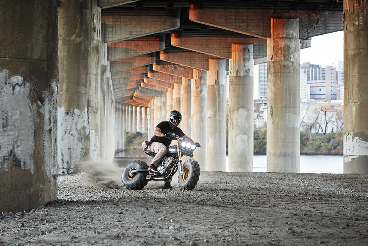 Custom Honda XR650L Motorcycle / Bike - Adventure Dual Sport + Fat Cat
