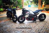 Lowered 2017 Honda Grom / MSX 125 Motorcycle - Mini Naked Sport Bike / StreetFighter - MSX125SF