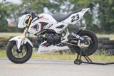 2017 Honda Grom MSX 125 HRC Race Bike / Motorcycle - Performance Mods / Parts: Exhaust, Ohlins Suspension, Track Plastics & Bodywork