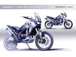Honda Africa Twin CRF1000L Concept Motorcycle / Prototype Bike Pictures