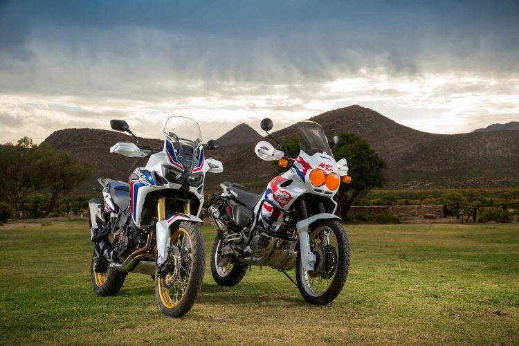 Honda Africa Twin CRF1000L vs XRV750 / XRV650 - Adventure Motorcycles / Bikes