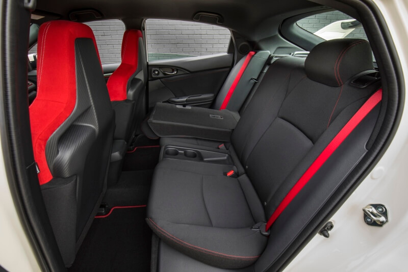 2017-2018 Honda Civic Type R Hatchback Interior / Inside Cabin Storage