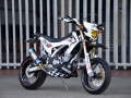 Custom Honda CRF250 Motard / SuperMoto CRF250M / CRF 250 CRF250L Dirt Bike with Street Wheels & Tires