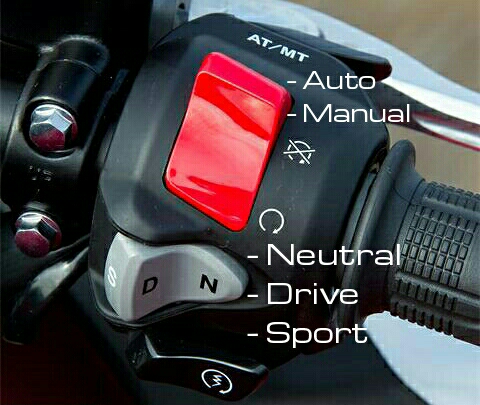 2016 Honda DCT Automatic Motorcycle Review / Controls - Model Lineup