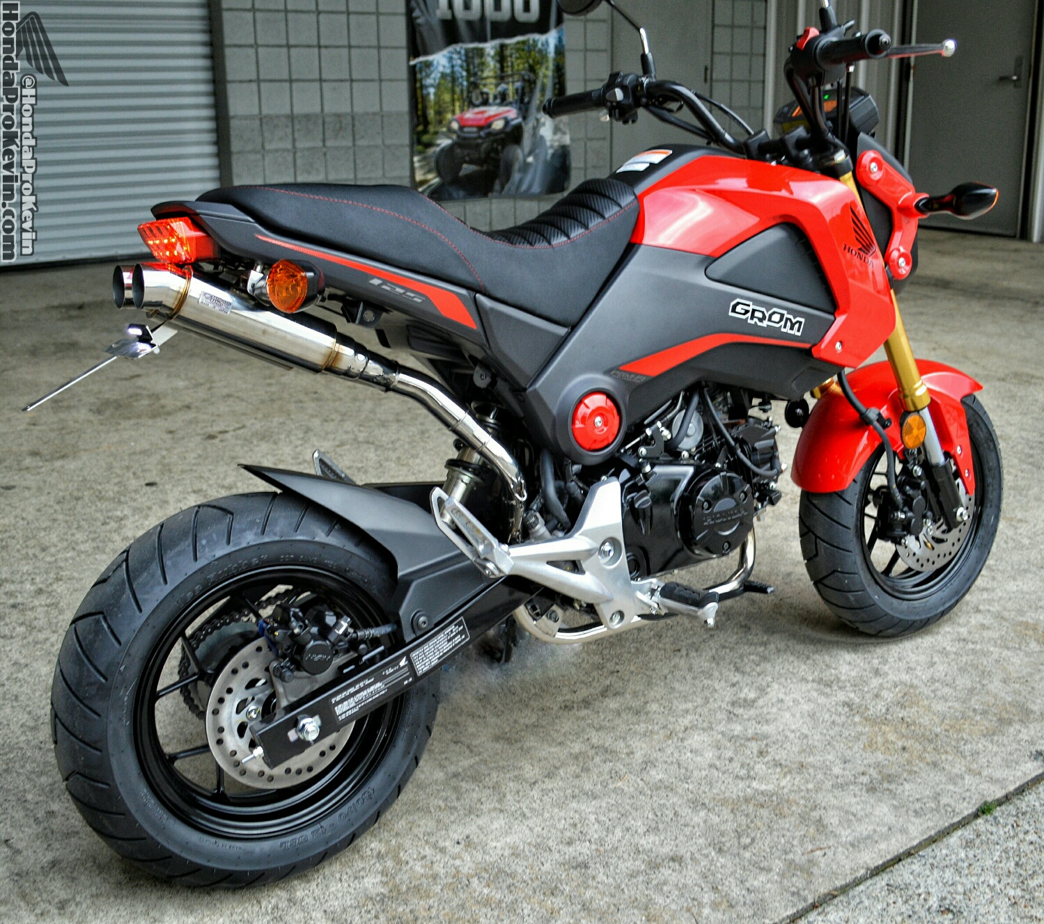 Honda Grom / MSX Dual Exhaust Review - WirusWin Twin Full System