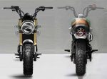 2016 Honda Grom 50 Scrambler Concept Two - Custom Motorcycle / Bike - MSX125 Grom 125