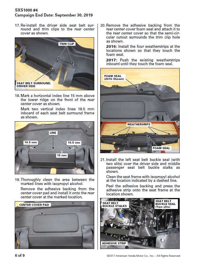Honda Pioneer 1000 Engine Heat / Seat Fix - Cabin Comfort Improvement Kit (includes Pioneer 1000-5)