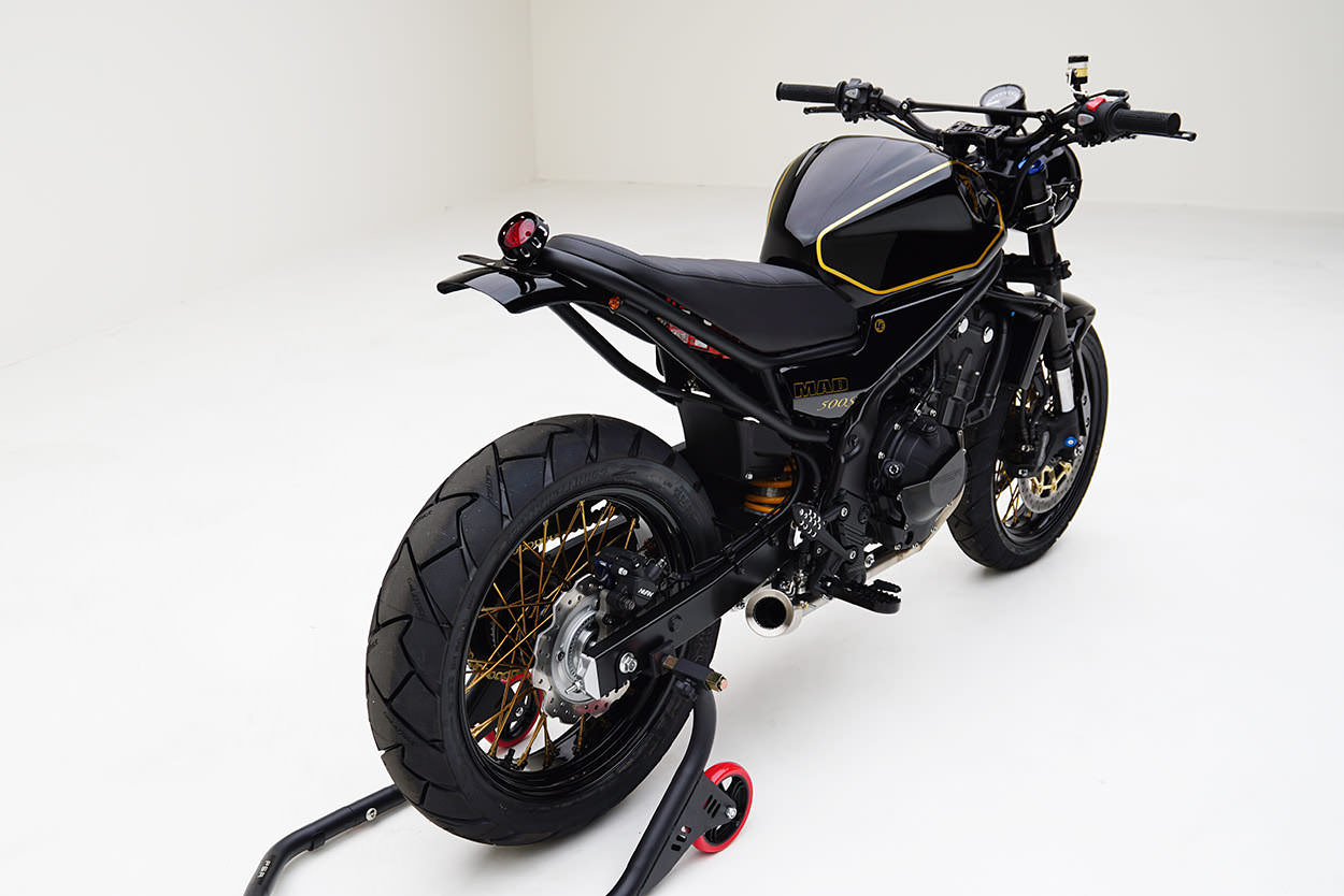 Custom 2017 Honda CB500F / CB500 S Scrambler Motorcycle - Naked StreetFighter Sport Bike - MAD SEMA 2016