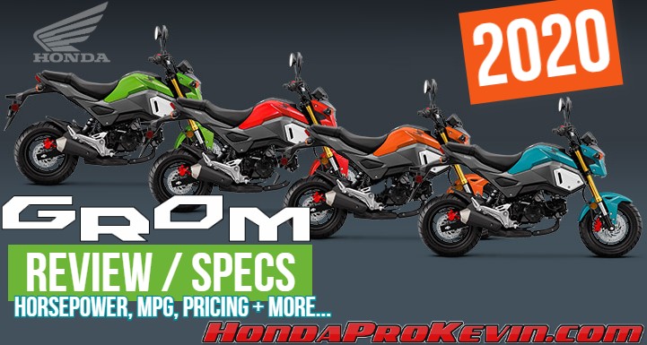 Honda Grom 125 Review Specs 125cc Mini Bike Motorcycle Minimoto Honda Pro Kevin