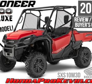 2020 Honda Pioneer 1000 Deluxe Review / Specs + NEW Changes Explained! | Price, Colors, HP, Length, Width, Tires, Wheels, LED lights + More!