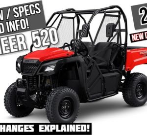 2021 Honda Pioneer 520 Review / Specs + NEW Changes Explained with Dump Bed! | 2021 Honda Pioneer 50 inch Side by Side / UTV / SxS / ATV
