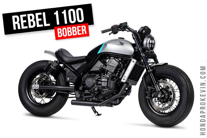 New Honda Rebel 1100 Bobber Cruiser Motorcycle Released Review