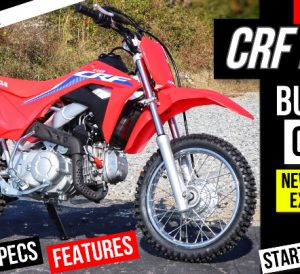 New 2022 Honda CRF110 Review of Specs & Features + Changes Explained | CRF 110 Small Dirt Bike / Pit Bike Motorcycle