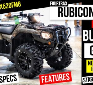 2022 Honda Rubicon 520 EPS 4x4 ATV Review / Specs + New Changes Explained | TRX 520 FourTrax Buyer's Guide