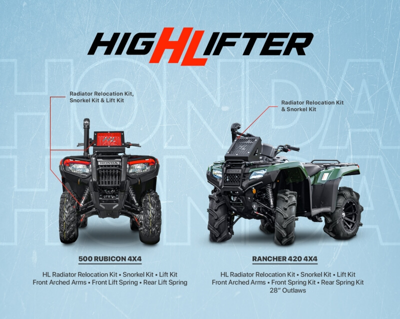 High Lifter Honda ATV | Rancher & Foreman Rubicon
