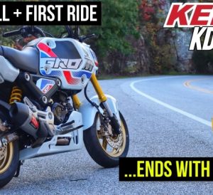 Honda Grom 125 Kenda KD1 Tire Review + First Ride / Install