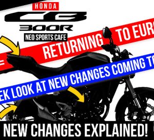 New 2023 Honda Motorcycles: CB300R Changes Sneak Peek | CBR / CB 300 R Sport Bike News