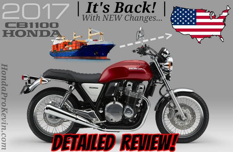 New 2017 Honda Cb1100 Ex Released For The Usa Motorcycle Announcement Review Release Date More Honda Pro Kevin