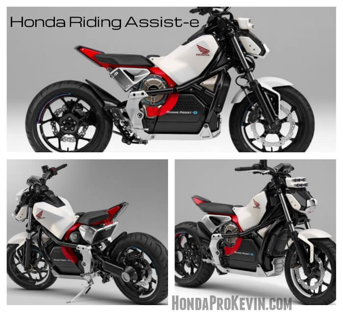  Honda Motorcycles / Concept Bikes - Electric Riding Assist-e Self Balancing Motorcycle